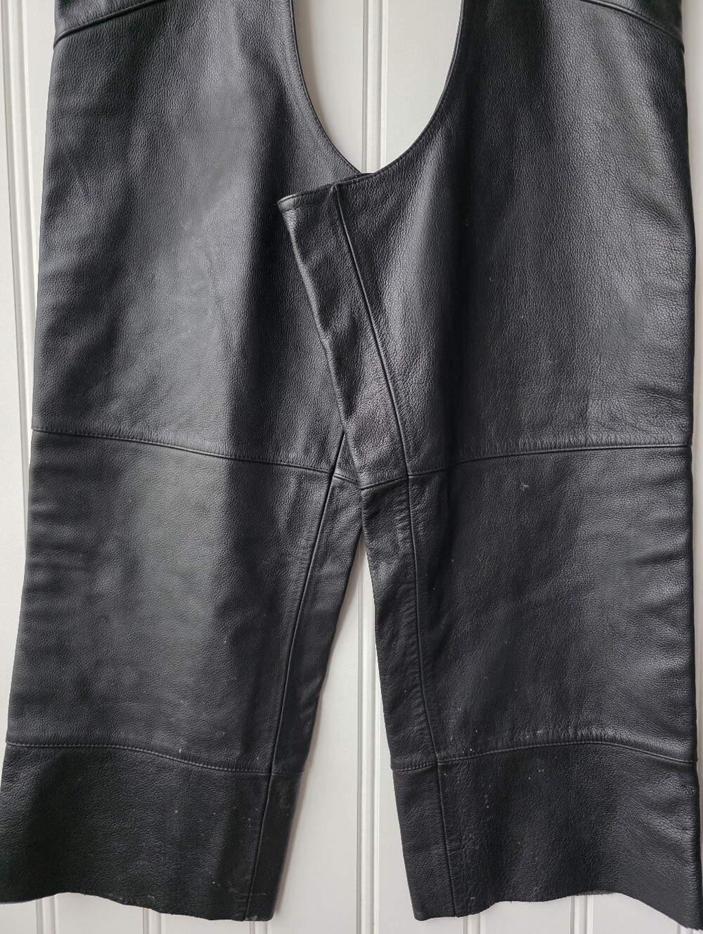 Harley Davidson Motorcycle Genuine Leather Biker Chaps Size 2XL - Picture 4 of 16